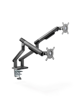 Snap Premium Dual Monitor Arm Aluminum Spring-Assisted Monitor Arm with USB Ports 2